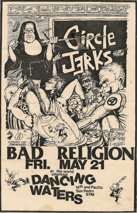 1982-05-21-Circle-Jerks-Bad-Religion-Dancing-Waters-San-Pedro-Shawn-Kerri