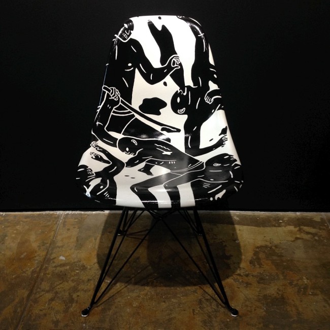 cleon-peterson-modernica-fiberglass-eiffel-chair-snoze-gallery-2014-b